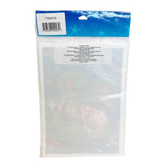 Disney Pixar Toy Story 2 Plastic Loot Bags Treat Sacks Potato Head Dinosaur Dog - Picture 6 of 8